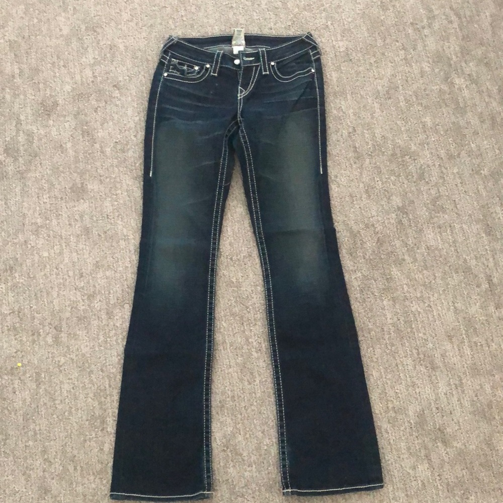 True Religion Dark Wash Jeans Size 27